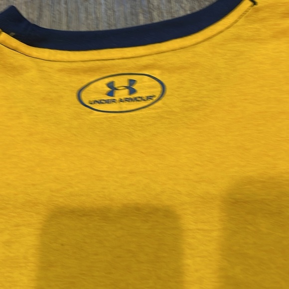Under‎ Armour NAVY Heat Gear Long Sleeve T-Sirt - Picture 5 of 7